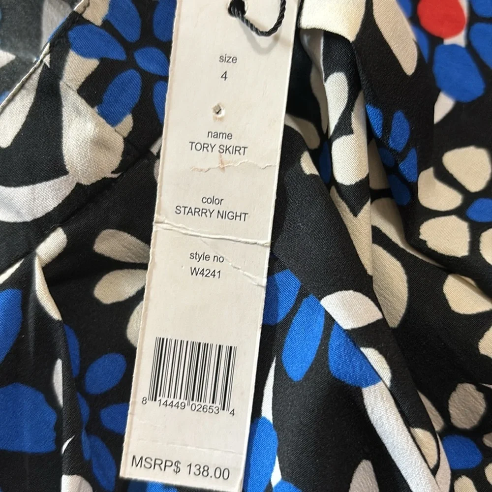 Walter Baker NWT Tory Skirt in Starry Night Sz. 4